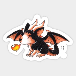 Dragon Doggo Sticker
